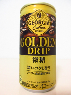 GEORGIA Coffee GOLDEN DRIP 微糖